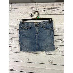 Women's Paige Blue Denim Mini Skirt Size 4